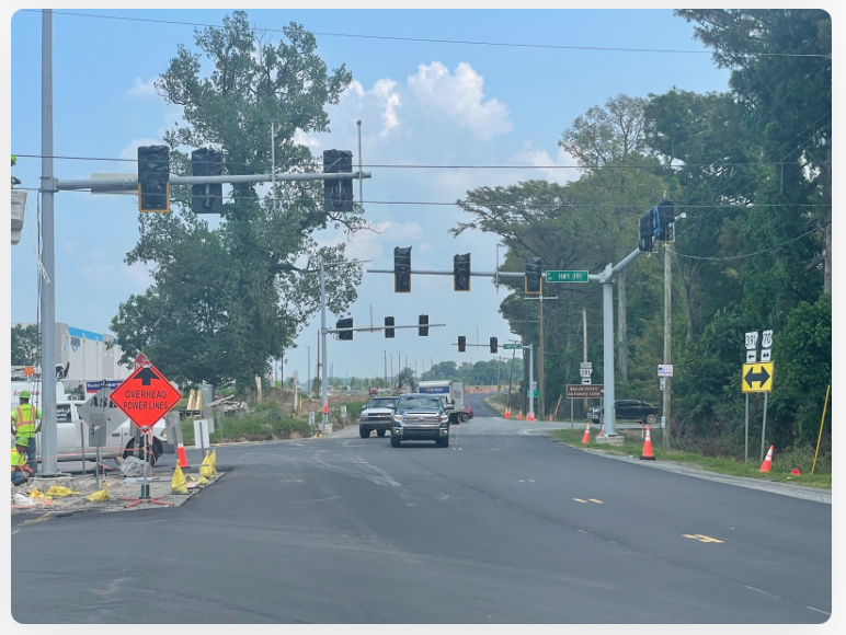Amazon Traffic Signals at Highway 391 and Highway 70